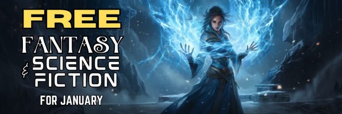 Sorceress wields cold lightning, snow and winter theme.