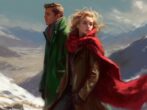 Ellie Sullivan with her mentor Niles. Both grim reapers from Eternity's Echo.